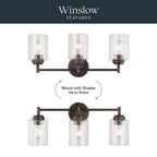 Kichler Lighting 45886OZ Olde Bronze Bath 3lt Image 8