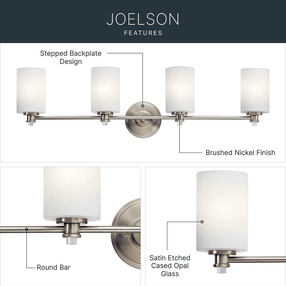 Kichler Lighting Joelson Bath 4lt