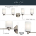 Kichler Lighting Joelson Bath 4lt