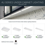 Kichler Lighting 4U30K22WHT Textured White 4u Led Ucab 3000k - 22 Image 3