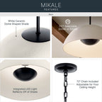 Kichler Lighting 52828BKLED Black Pendant 1lt Image 4