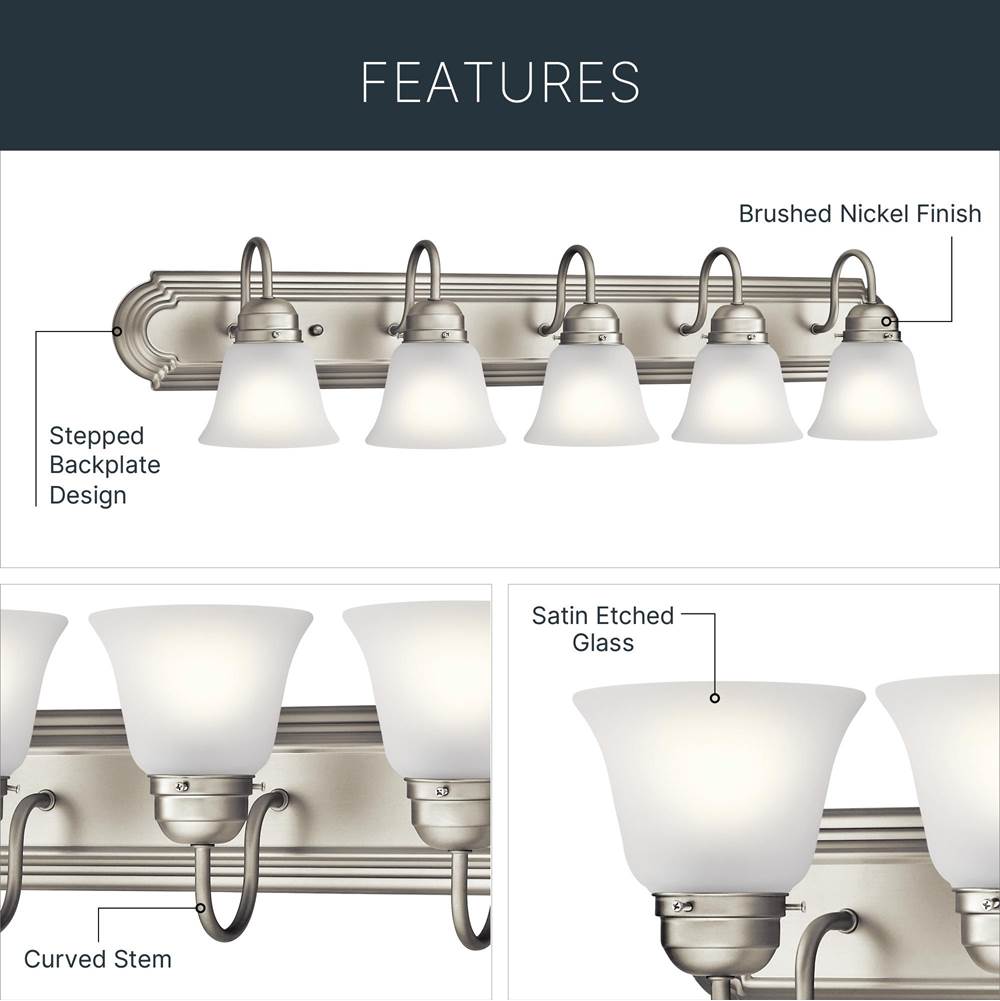 Kichler Lighting  Bath 4lt
