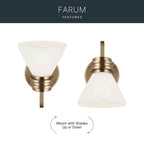 Kichler Lighting 55153CPZ Champagne Bronze Wall Sconce 1lt Image 6