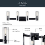 Kichler Lighting Jemsa Vanity 4lt