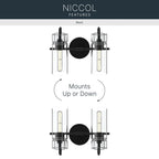 Kichler Lighting 55251BK Black Bath 2lt Image 2