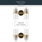 Kichler Lighting 55251CPZ Champagne Bronze Bath 2lt Image 2