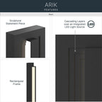 Kichler Lighting 59171BKLED Black Outdoor Wall 1lt Led Image 2