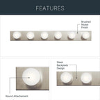 Kichler Lighting 626NI Brushed Nickel Linear Bath 36in Image 8