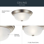 Kichler Lighting  Flush Mount 2lt