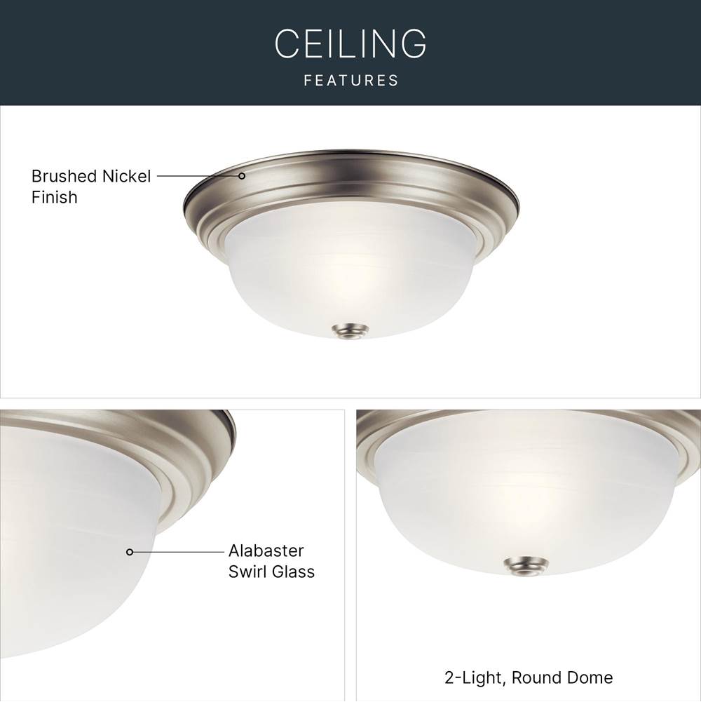 Kichler Lighting  Flush Mount 2lt