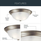 Kichler Lighting  Flush Mount 3lt