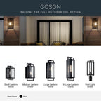 Kichler Lighting 59087BK Black Outdoor Wall 1lt Image 4