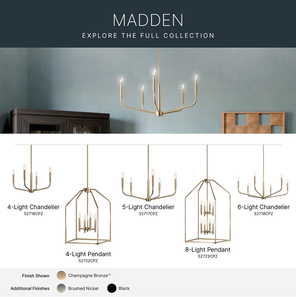 Kichler Lighting 52722CPZ Champagne Bronze  Image 2