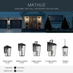 Kichler Lighting 59120BKT Black Textured Outdoor Wall 2lt Image 3