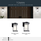 Kichler Lighting 49686BK Black Outdoor Wall 1lt Image 3