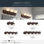 Kichler Lighting 5338TZS Tannery Bronze Bath 4lt Image 3