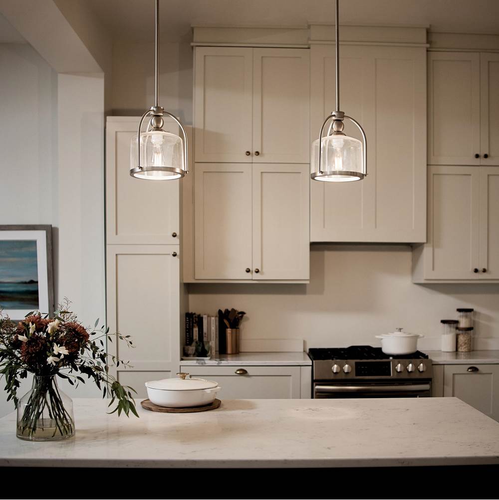 Kichler Lighting 42798NI Brushed Nickel Mini Pendant 1lt Image 4