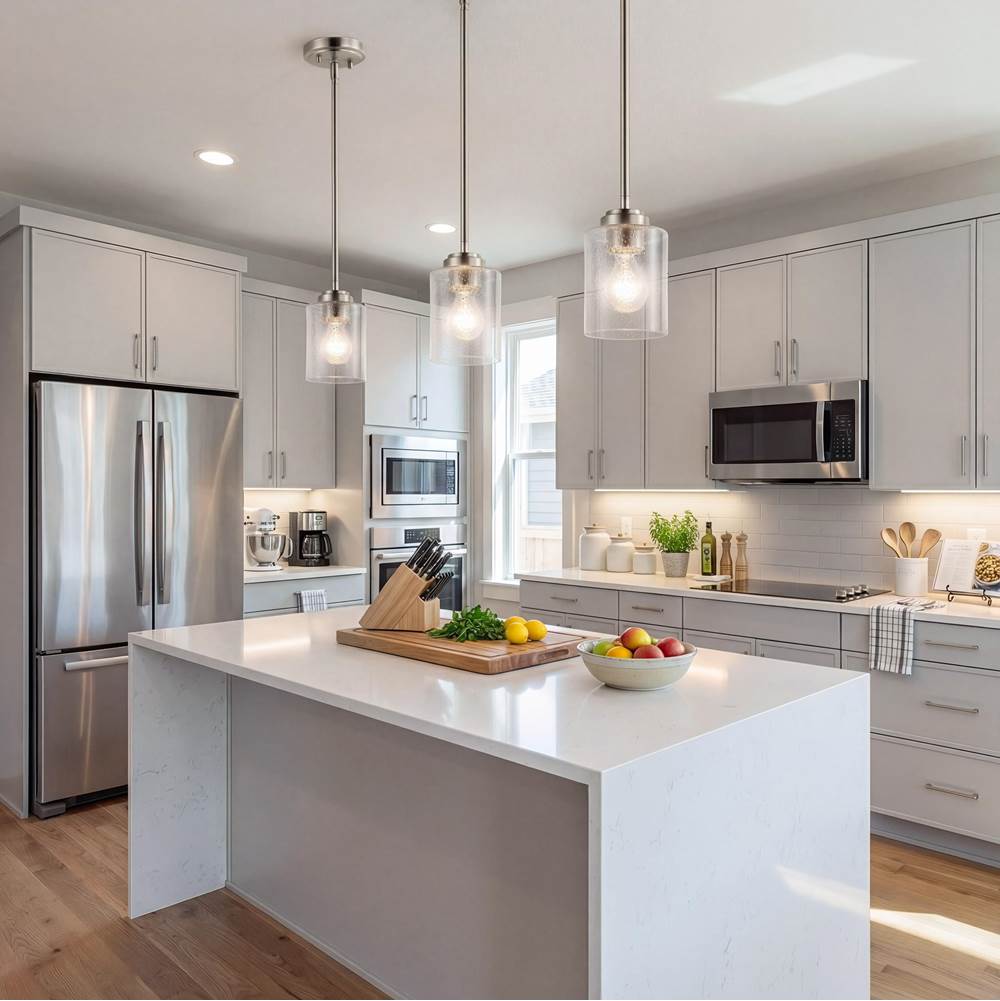 Kichler Lighting 44032NI Brushed Nickel Mini Pendant 1lt Image 3
