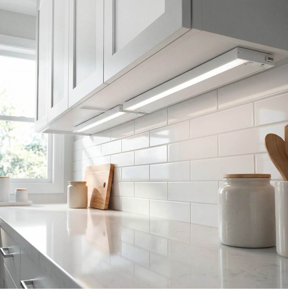 Kichler Lighting 6UCSK22WHT Textured White 6u Led 2700k/3000k Ucab 22 Image 1
