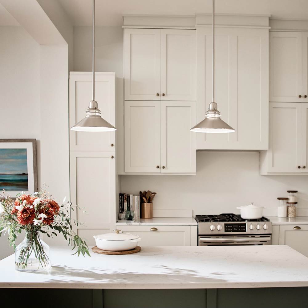 Kichler Lighting 2714NI Brushed Nickel Mini Pendant 1lt Image 5