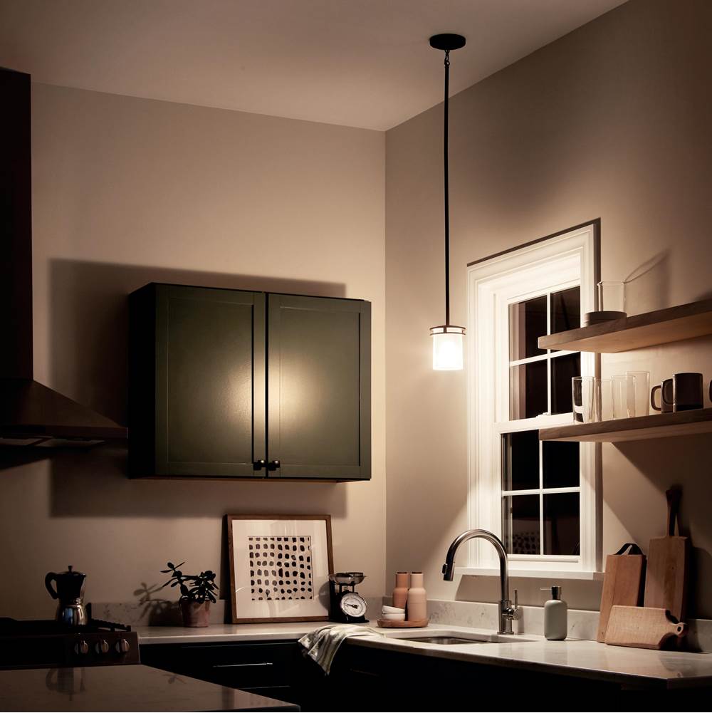 Kichler Lighting 3475OZ Olde Bronze Mini Pendant 1lt Image 4
