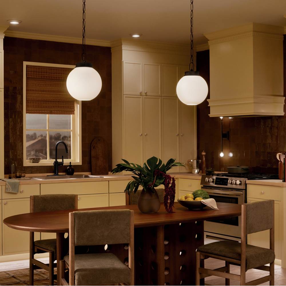 Kichler Lighting 52866BK Black Pendant 1lt Image 7
