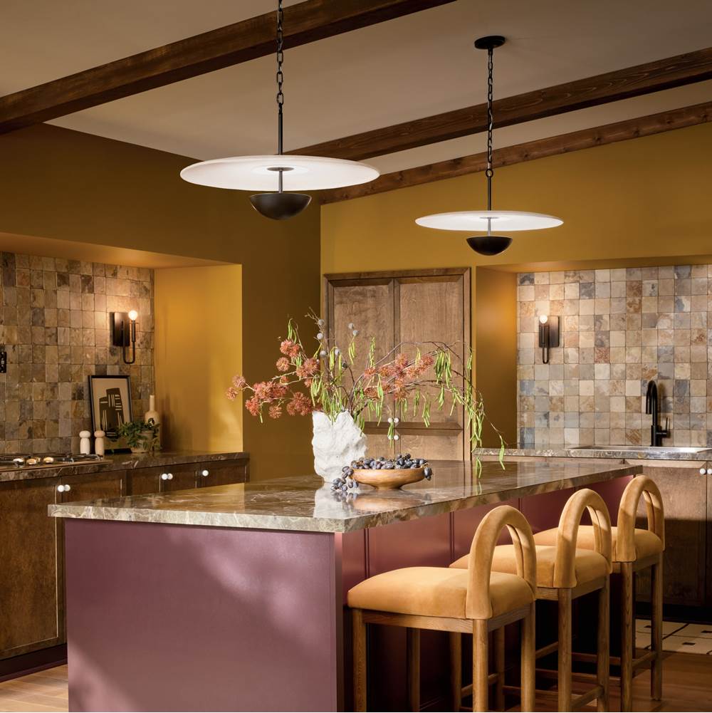 Kichler Lighting 52829BKLED Black Pendant 1lt Image 7
