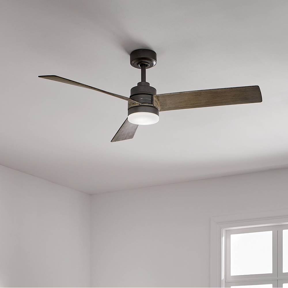 Kichler Lighting 300275AVI Anvil Iron 52 Inch Spyn Fan Led Image 1