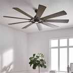 Kichler Lighting 300285AVI Anvil Iron 85 Inch Gentry Xl Fan Led Image 1