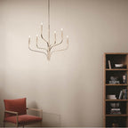 Kichler Lighting 52673PN Polished Nickel Livadia 36.25 Inch 6 Light Chandelier In Polished Nickel Image 2