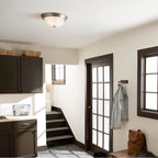 Kichler Lighting 8109NI Brushed Nickel Flush Mount 2lt Image 5