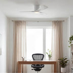 Kichler Lighting 300032MWH Matte White 48 Inch Volos Fan Led Image 4