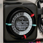 Kichler Lighting 15557BK Black Material Outdoor Enclosure Timer Image 1