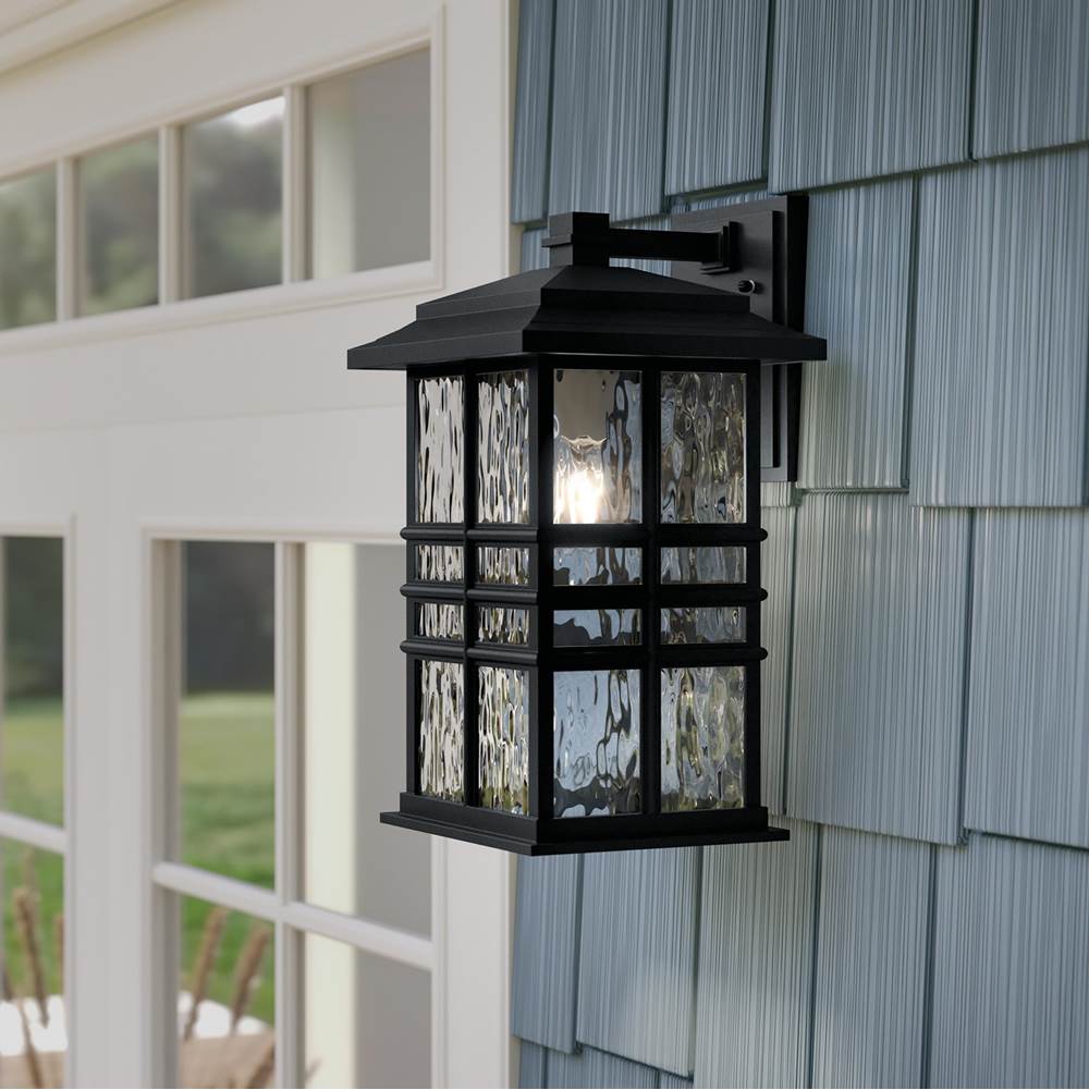 Kichler Lighting 49831BKT Textured Black Outdoor Wall 1lt Image 1