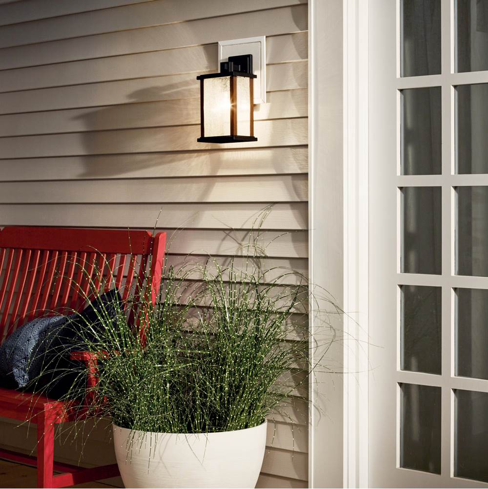 Kichler Lighting 59017BK Black Outdoor Wall 1lt Image 4