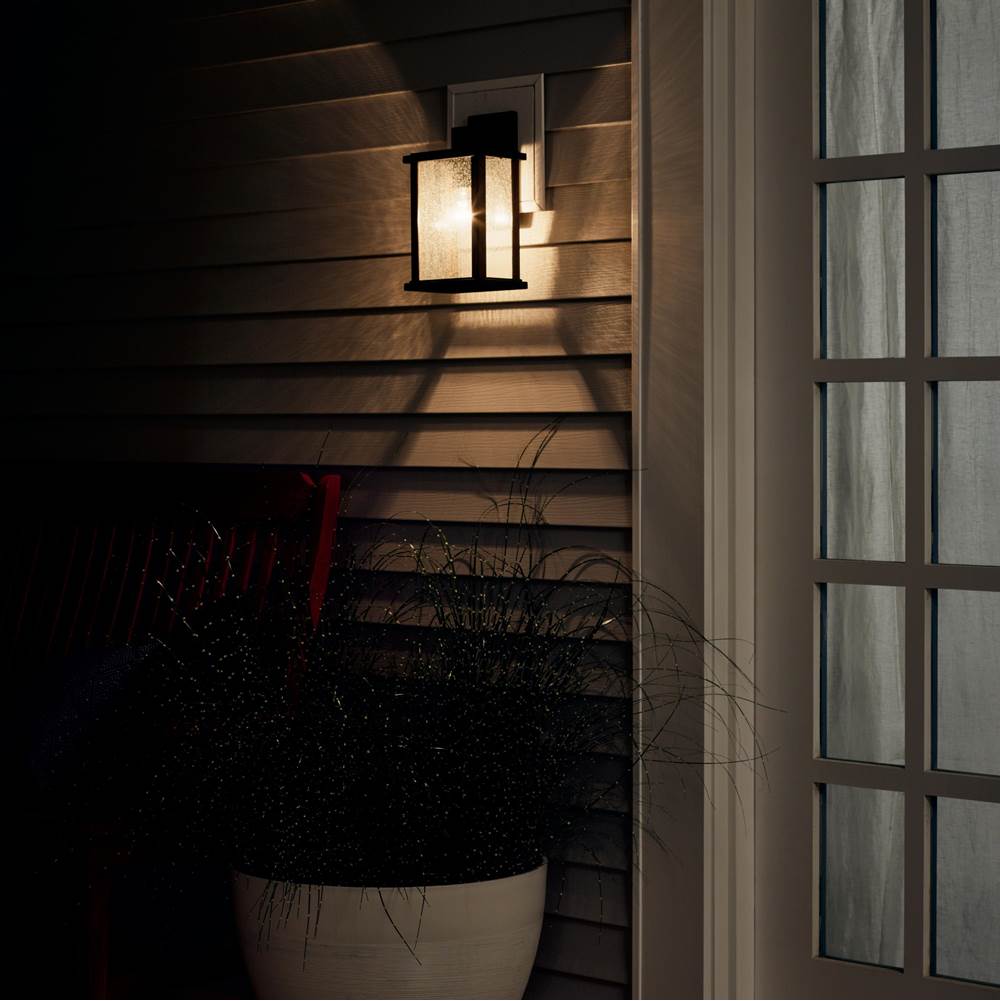 Kichler Lighting 59017BK Black Outdoor Wall 1lt Image 3