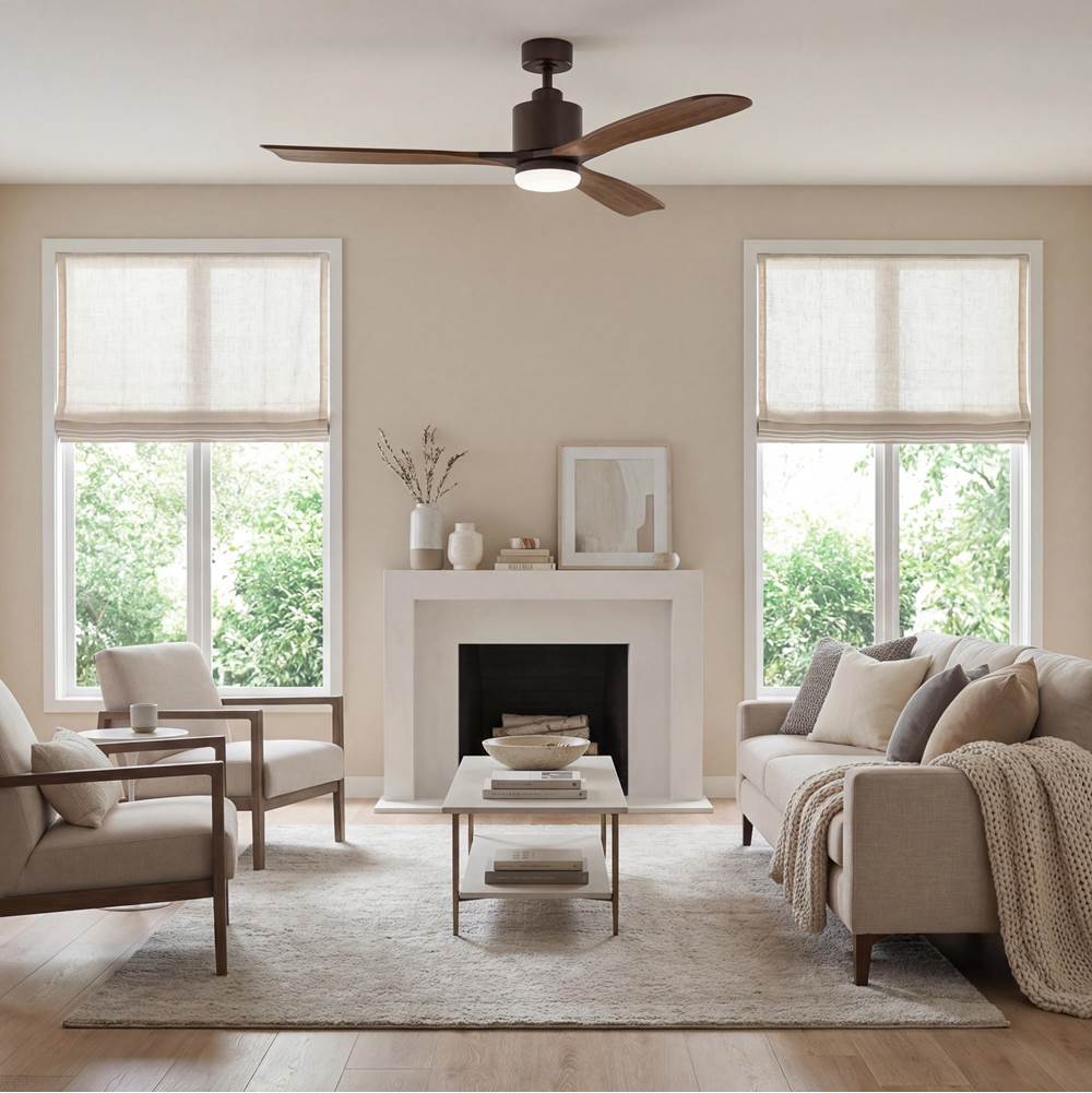 Kichler Lighting 300027OBB Oil Brushed Bronze 52 Inch Ridley Ii Fan Led Image 4