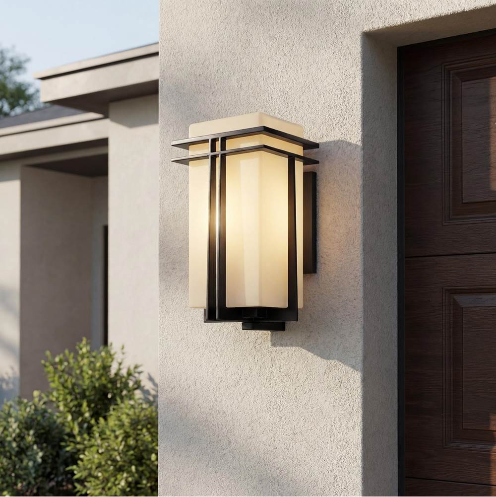 Kichler Lighting 49201BK Black Outdoor Wall 1lt Image 1