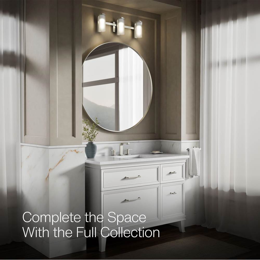 Kohler K-35115-SC03-BNL Brushed Nickel Parallel Three-light Sconce Image 5