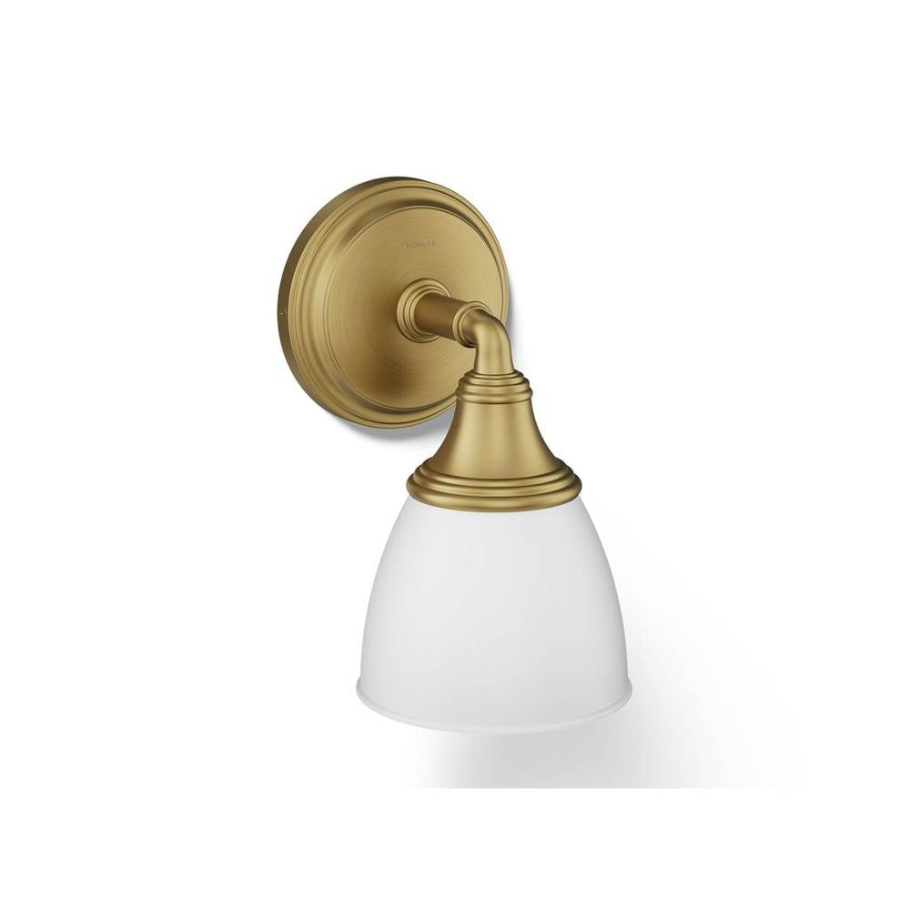 Kohler K-10570-2GL Brushed Modern Brass Devonshire Single Sconce Image 1