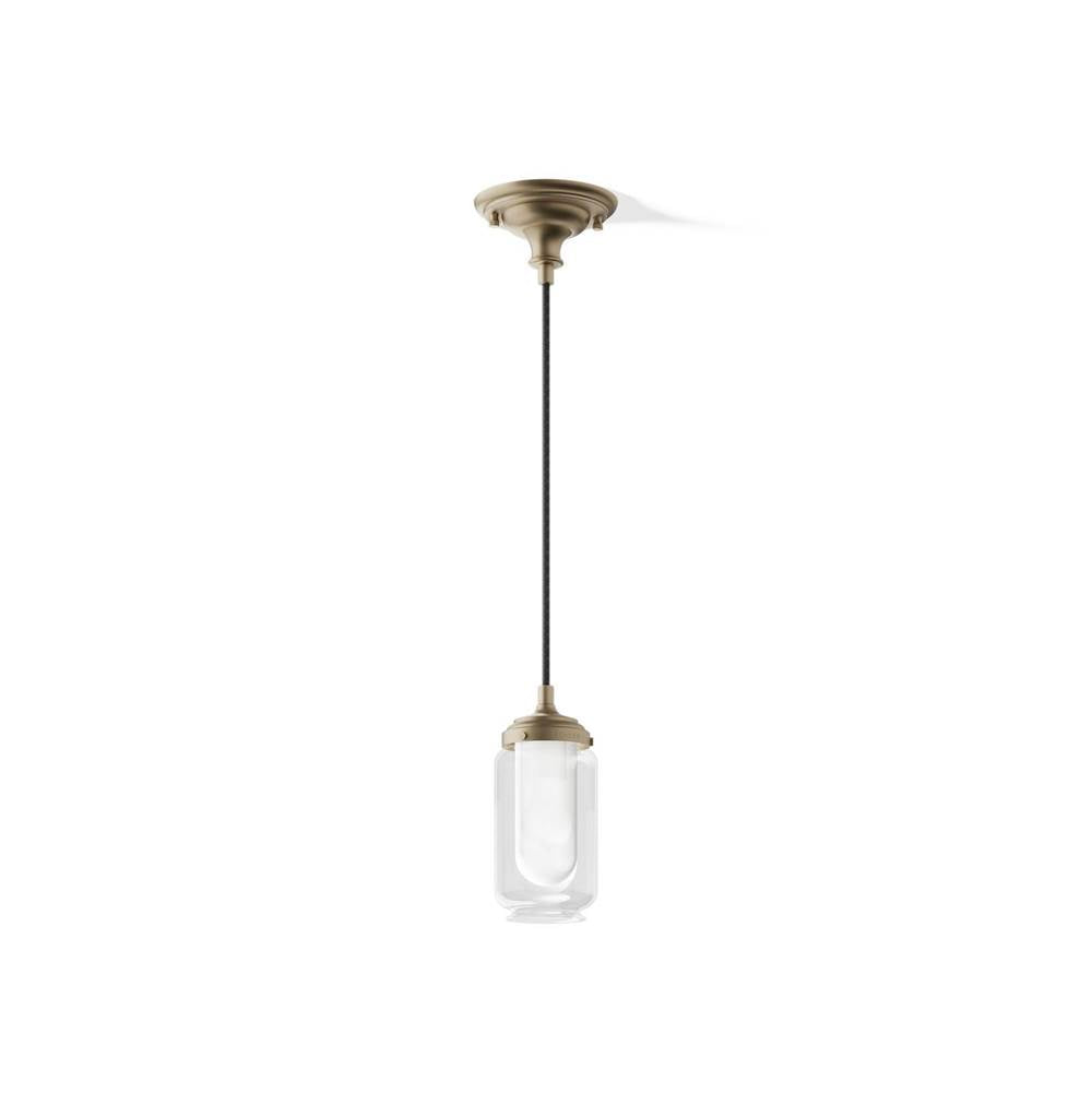Kohler K-22653-PE01-BVL Brushed Bronze Artifacts 4'' Pendant Image 1