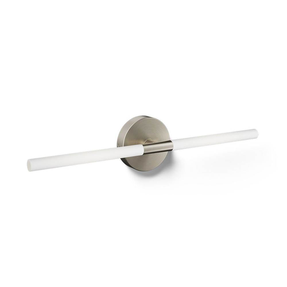Kohler K-23464-SCLED-BNL Brushed Nickel Components Two-light Led Sconce Image 1