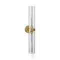 Kohler K-27264-SC02-2GL Brushed Moderne Brass Purist Two-light Sconce Image 1