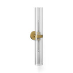 Kohler K-27264-SC02-2GL Brushed Moderne Brass Purist Two-light Sconce Image 1