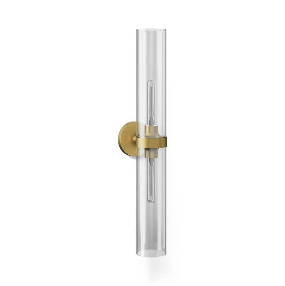 Kohler K-27264-SC02-2GL Brushed Moderne Brass Purist Two-light Sconce Image 1