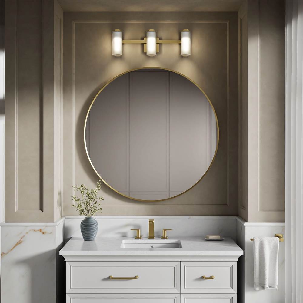 Kohler Parallel Three-light Sconce