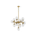 Kohler K-31767-CH13-2GL Brushed Modern Brass Bellera 13 Light Chandelier Image 1