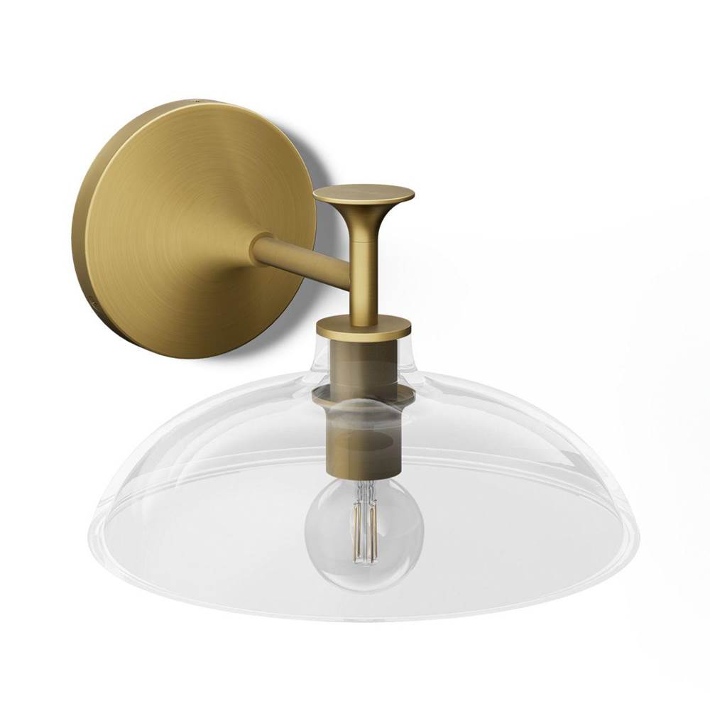 Kohler K-31768-SC01-2GL Brushed Moderne Brass Tone One-light Sconce Image 1