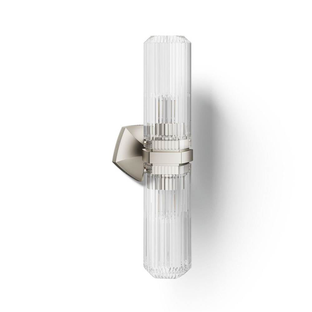 Kohler K-31777-SC02-BNL Brushed Nickel Occasion Two-light Sconce Image 1