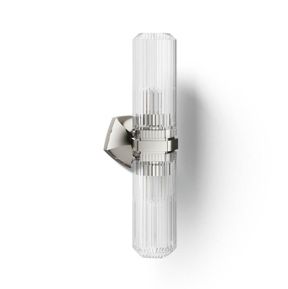 Kohler K-31777-SC02-SNL Polished Nickel Occasion Two-light Sconce Image 1